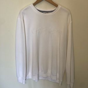 Calvin Klein Long sleeve (White logo) XL